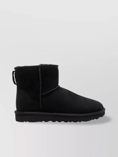 UGG MINI BOOT WITH ROUND TOE AND PULL TAB