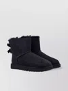 Ugg Mini Boots With Fixed Bow Detail