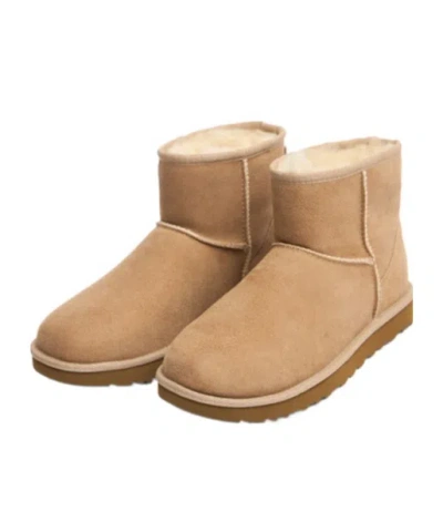 Ugg Mini Classic Ii Shearling Boots In Brown