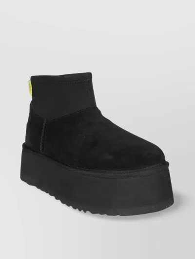 Ugg Mini Dipper Ankle Boots With Platform Sole