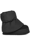 Ugg 50mm Classic Mini Dipper Puffer Boots In Black