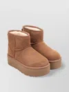 Ugg Mini Round Toe Ankle Boot Platform Sole