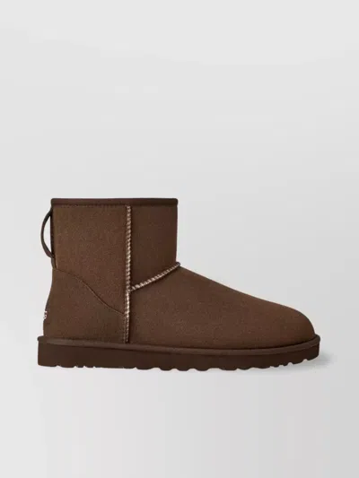 Ugg Mini Round Toe Stitched Ankle Boots In Multi