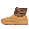 Ugg Mini Snow Boot 'yellow' In Brown