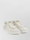 Ugg Minimel Low Sneakers Perforated Pull Tab Rubber In White