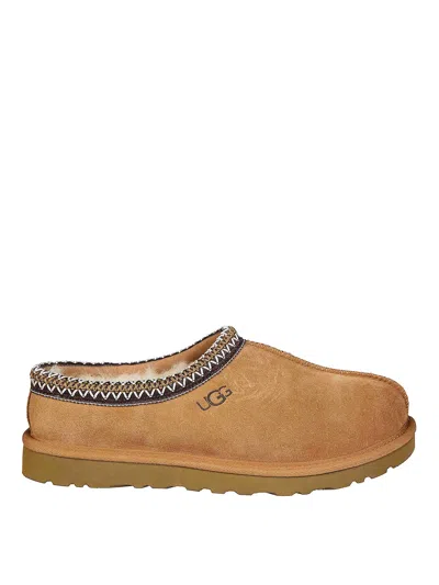 Ugg Tasman Ii Slip On Suede Slippers In Brown