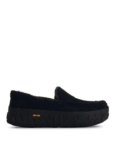 Ugg Ascot Black Suede Loafers