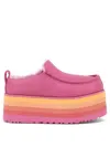 Ugg U Urseen Raspberry Multi Platform Wedges In Purple