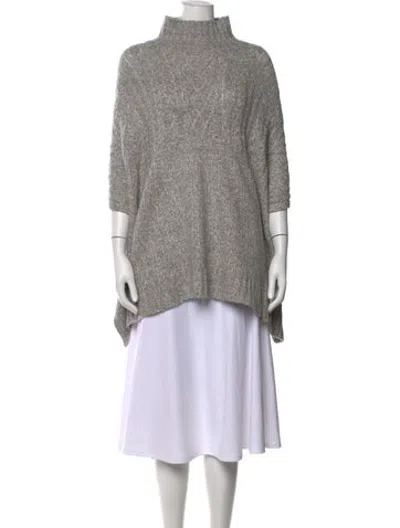 Pre-owned Ugg Mock Neck Sweater In Grey