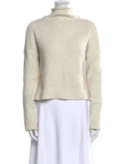 Pre-owned Ugg Mock Neck Sweater In Neutral