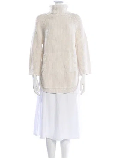 Pre-owned Ugg Mock Neck Sweater In Neutral