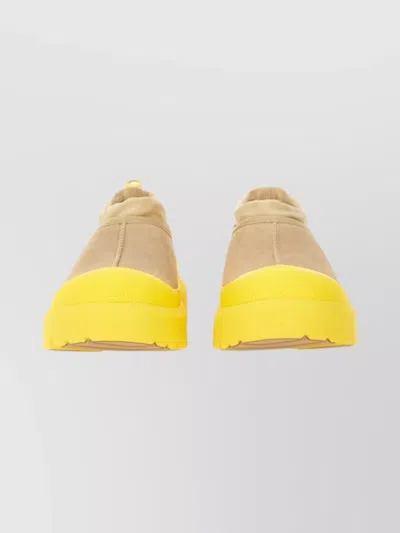 UGG MODERN SNEAKERS WITH CONTRAST SOLE AND PULL TAB