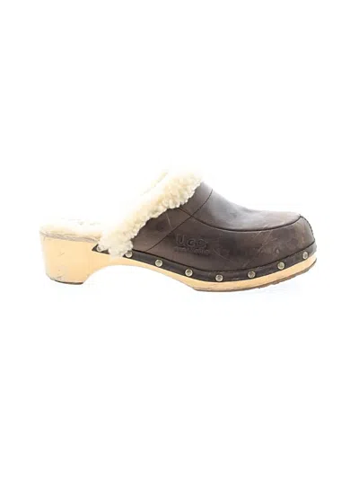 Pre-owned Ugg Mule/clog In Brown