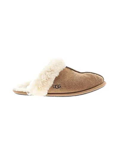 Pre-owned Ugg Mule/clog In Tan