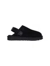 Ugg Suede Mules Metallic Microfibre Edge
