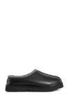 Ugg Black Tasman Leather Regenerate Mules In Black