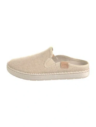 Pre-owned Ugg Mules In Neutral