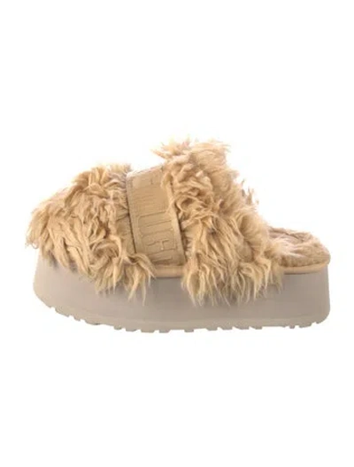 Pre-owned Ugg Mules In Neutral