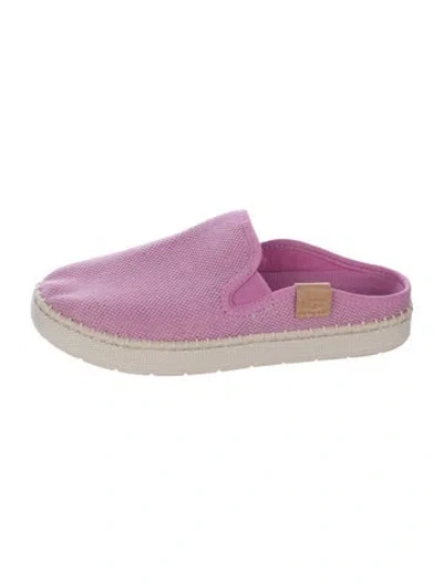 Pre-owned Ugg Mules In Purple