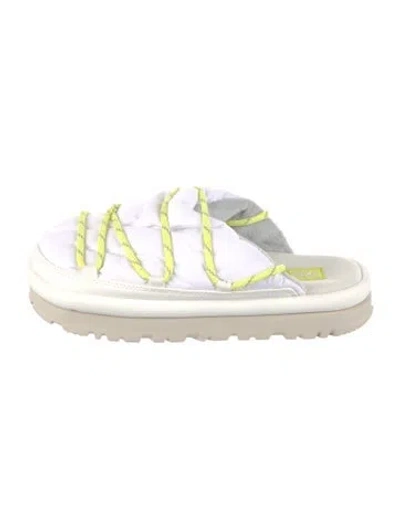 Pre-owned Ugg Mules In White