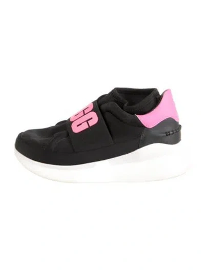 Pre-owned Ugg Neoprene Colorblock Pattern Chunky Sneakers In Multi