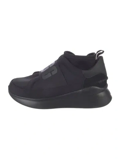 Pre-owned Ugg Neoprene Sneakers In Black