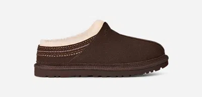 Ugg Neuman Suede Slippers In Brown
