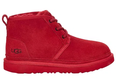 Pre-owned Ugg Neumel Boot (kids) Sneakers In Samba Red