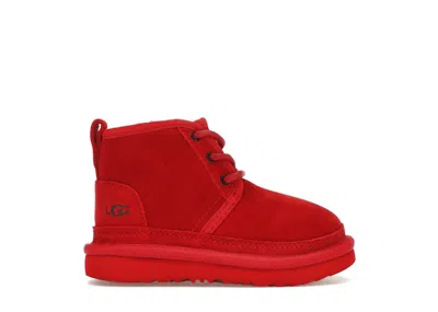 Pre-owned Ugg Neumel Boot (toddler) Sneakers In Samba Red