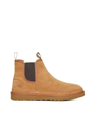 Ugg Neumel Chelsea Boots In Brown