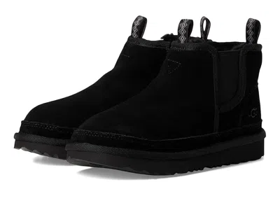 Ugg Kids' Neumel Chelsea (toddler) Boy's Shoes Black : 11 Toddler M, Suede