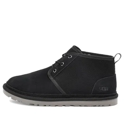 Ugg Neumel Corduroy Flat Short Boots Black