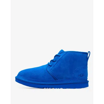 Ugg Kids' Youth  Neumel Ii 1017320t- Youth Boots Blue Sheepskin Chukka Boots Rhs997 In Black