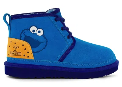Pre-owned Ugg Neumel Ii Boot Sesame Street Cookie Monster (kids) Sneakers In Blue