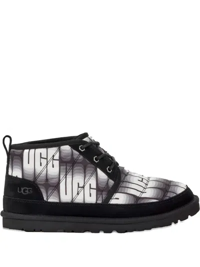 Ugg Neumel Lta Wavelength Chukka "black/white" Boots