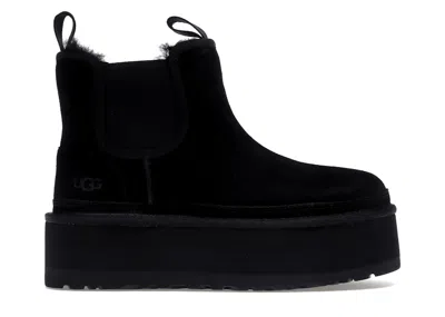 Pre-owned Ugg Neumel Platform Chelsea Boot (women's) Sneakers In Black