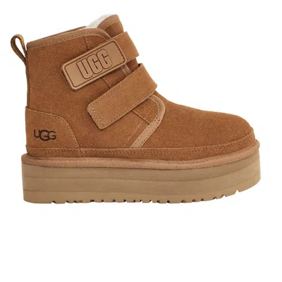 Pre-owned Ugg Neumel Platform Chukka Kids 'chestnut' | Brown | Kid's Size 5