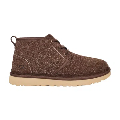 Pre-owned Ugg Neumel Shaggy Suede Boot 'burnt Cedar' | Brown | Men's Size 10