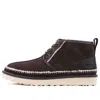 Ugg Neumel Stitch Fleece Lined Snow Boots Coffee In Brown