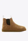 Ugg Neumel Suede Chelsea Boots In Brown
