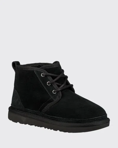 Ugg Kids' Neumel Ii Lace-up Boots In Black