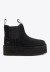 Ugg Numel Platform Ankle Boots In Black