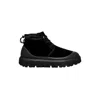 Ugg Bottines En Cuir In Black