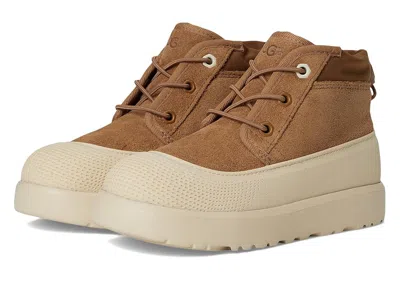 Ugg Neumel Weather Hybrid (toddler/little Kid/big Kid) Kids Shoes Chestnut/whitecap : 10 Toddler M, Sued In Brown