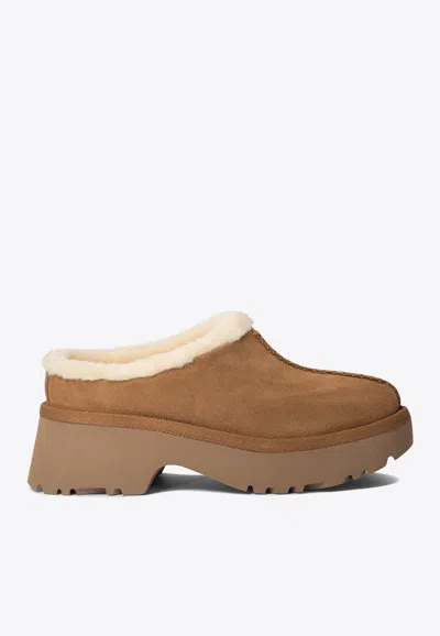 Ugg New Heights 50 Cozy Clogs In Brown
