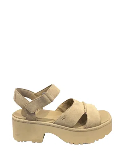 Ugg New Heights Ankle-strap Sandals In Brown