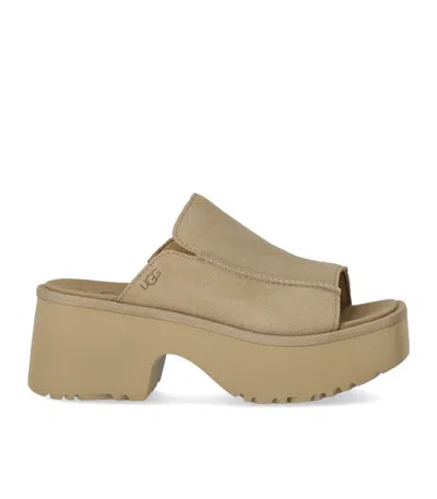 Ugg New Heights Mustard Seed Sandal In Neutral