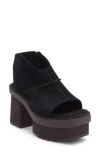 Ugg ® New Heights Platform Sandal In Black