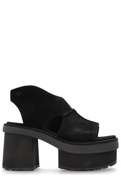 Ugg New Hights Sandals In Black