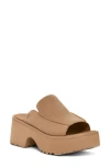 Ugg ® New Heights Platform Slide Sandal In Brown